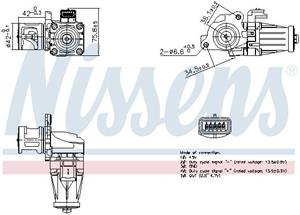 Citroen EGR-klep