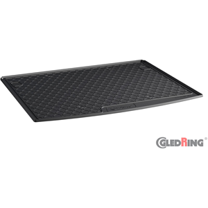 Gledring Rubbasol (Rubber) Kofferbakmat passend voor Volkswagen Caddy