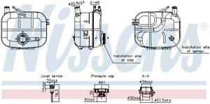 Opel Expansietank, koelvloeistof