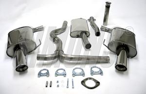 Subaru Simons uitlaat passend voor  Legacy/Outback 2004-2009