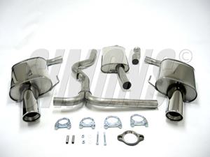 Subaru Simons uitlaat passend voor  Legacy/Outback 2004-2009
