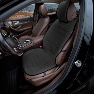 OtoM Universele Beschermende Stoelhoes/-kussen / Monteurshoes 'Front' Zwart Linnen- 1-stuks