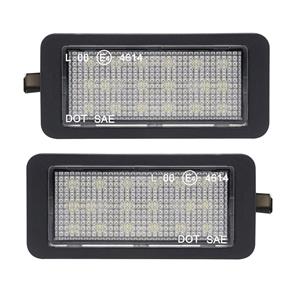 Seat Set pasklare LED nummerplaat verlichting passend voor Volkswagen Up! 2011- / Skoda Citigo 2012- / Se