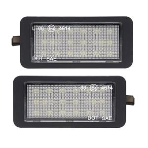 Seat Set pasklare LED nummerplaat verlichting passend voor Volkswagen Up! 2011- / Skoda Citigo 2012- / Se