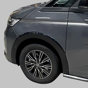 Volkswagen RGM Set spatbordverbreders passend voor  T7 Multivan 2021- Korte wielbasis - Glanzend zwar