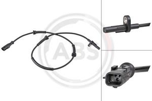 A.B.S. ABS Sensor OPEL,RENAULT,FIAT 32075 6000618005,4790000Q0M,4422415 Drehzahlsensor,Raddrehzahl Sensor,Drehzahlgeber,ESP-Sensor,Sensor, Raddrehzahl
