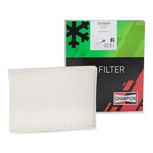 Champion Interieurfilter RENAULT,NISSAN CCF0035 2789100Q0A,B729800QAA,7700424098 Pollenfilter