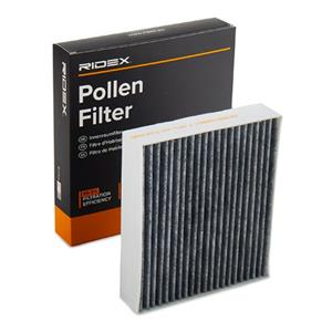 RIDEX Innenraumfilter Aktivkohlefilter 424I0059 Filter, Innenraumluft,Pollenfilter MITSUBISHI,SMART,COLT VI (Z3_A, Z2_A),COLT CZC Cabriolet (RG)