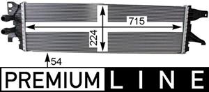 Volkswagen Lage temperatuurkoeler, intercooler