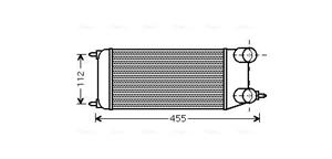 Citroen Intercooler, inlaatluchtkoeler