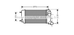 Citroen Intercooler, inlaatluchtkoeler