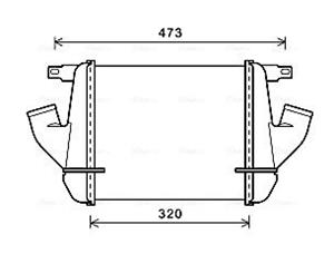 Nissan Intercooler, inlaatluchtkoeler