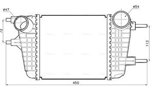 Nissan Intercooler, inlaatluchtkoeler