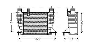 Nissan Intercooler, inlaatluchtkoeler