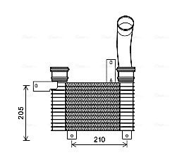 Ssangyong Intercooler, inlaatluchtkoeler