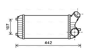 Ford Intercooler, inlaatluchtkoeler