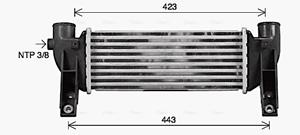 Ford Intercooler, inlaatluchtkoeler