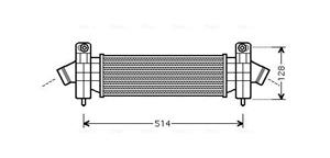 Ford Intercooler, inlaatluchtkoeler