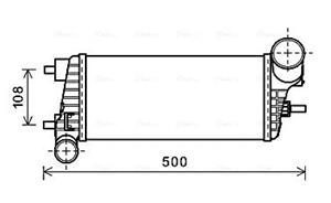 Ford Intercooler, inlaatluchtkoeler