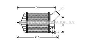 Fiat Intercooler, inlaatluchtkoeler