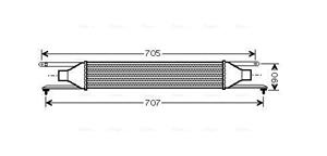 Fiat Intercooler, inlaatluchtkoeler