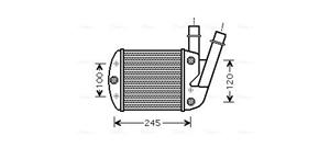Fiat Intercooler, inlaatluchtkoeler