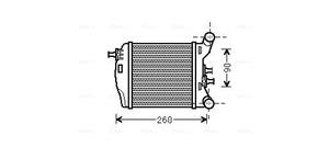 Abarth Intercooler, inlaatluchtkoeler