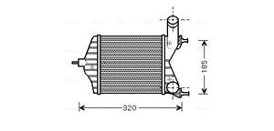 Fiat Intercooler, inlaatluchtkoeler