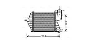 Fiat Intercooler, inlaatluchtkoeler