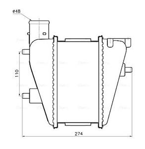 Honda Intercooler, inlaatluchtkoeler