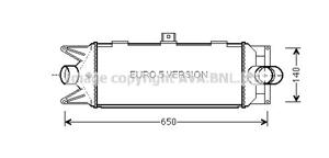 Iveco Intercooler, inlaatluchtkoeler