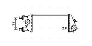 Lancia Intercooler, inlaatluchtkoeler