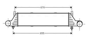 Mercedes-Benz Intercooler, inlaatluchtkoeler