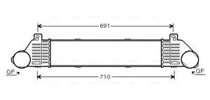Mercedes-Benz Intercooler, inlaatluchtkoeler