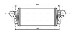 Mercedes-Benz Intercooler, inlaatluchtkoeler