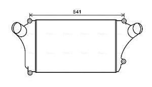 Mitsubishi Intercooler, inlaatluchtkoeler