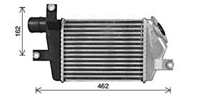 Mitsubishi Intercooler, inlaatluchtkoeler