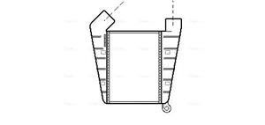 Opel Intercooler, inlaatluchtkoeler