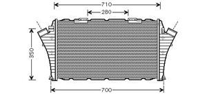 Cadillac Intercooler, inlaatluchtkoeler