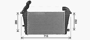 Opel Intercooler, inlaatluchtkoeler