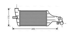 Opel Intercooler, inlaatluchtkoeler