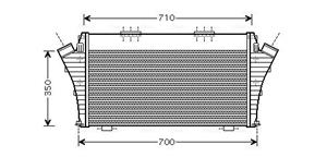 Opel Intercooler, inlaatluchtkoeler