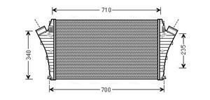 Cadillac Intercooler, inlaatluchtkoeler
