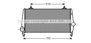 Citroen Intercooler, inlaatluchtkoeler