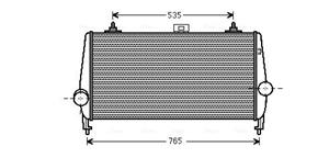 Citroen Intercooler, inlaatluchtkoeler