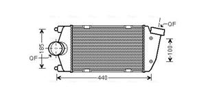 Porsche Intercooler, inlaatluchtkoeler