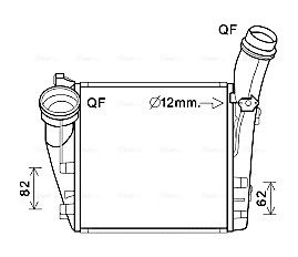 Porsche Intercooler, inlaatluchtkoeler