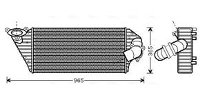 Renault Intercooler, inlaatluchtkoeler