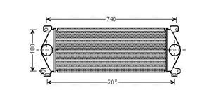 Renault Intercooler, inlaatluchtkoeler
