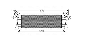 Nissan Intercooler, inlaatluchtkoeler